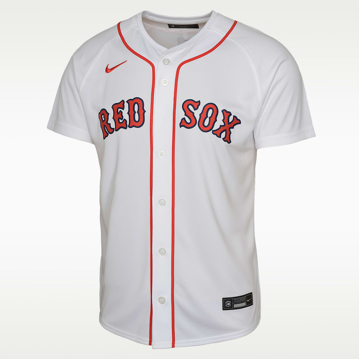 Jersey Nike Dri-FIT de la MLB Limited para niños talla grande Garrett Crochet Boston Red Sox – Blanco – vista 1