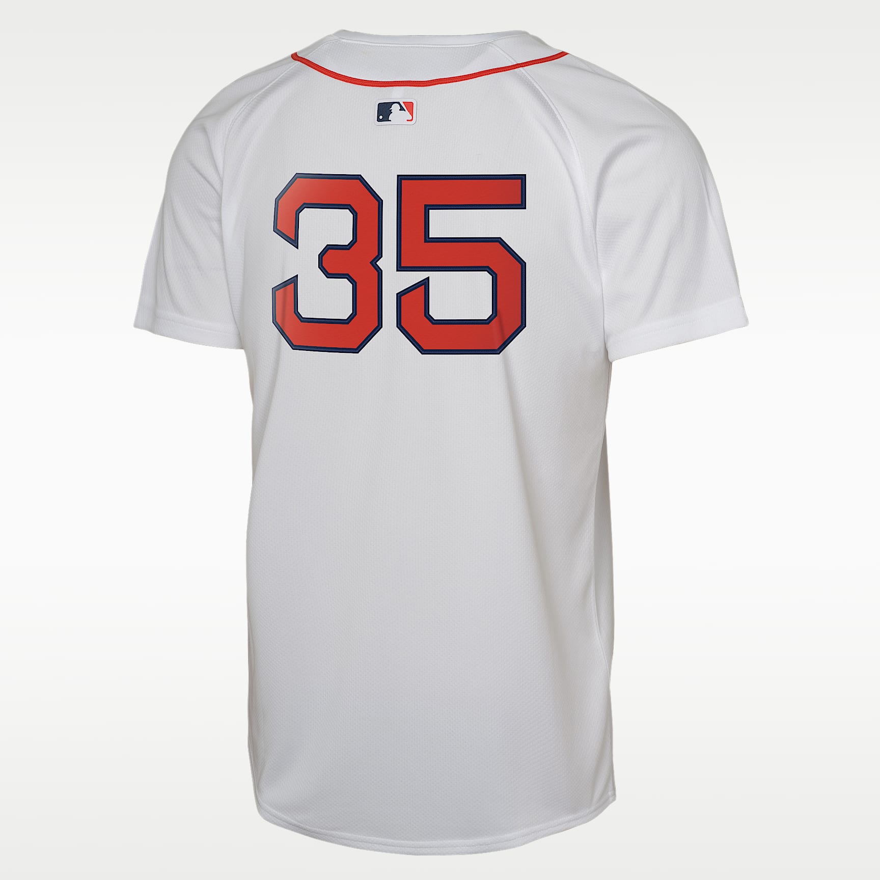 Jersey Nike Dri-FIT de la MLB Limited para niños talla grande Garrett Crochet Boston Red Sox – Blanco – vista 2