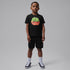 Playera estilo globo para niños talla pequeña Jordan Super Splash – Negro – vista 6