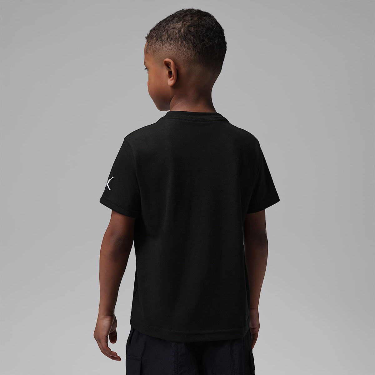 Playera estilo globo para niños talla pequeña Jordan Super Splash – Negro – vista 2