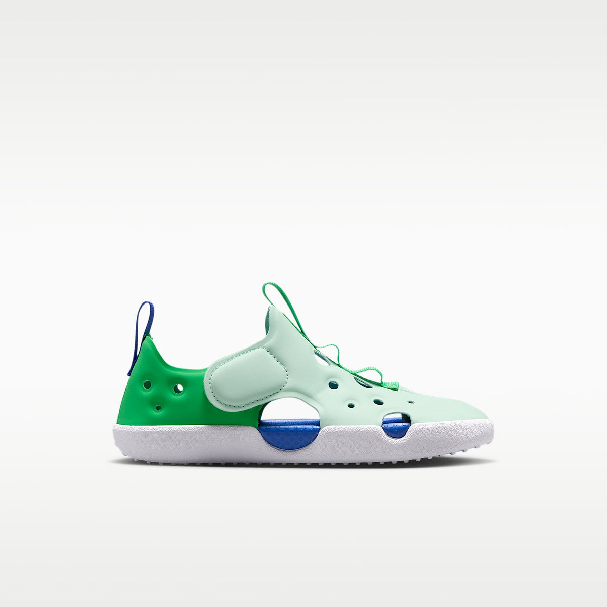Nike Sunray Protect 4 – Verde ártico/Verde chispa/Blanco/Azul carrera – vista 3