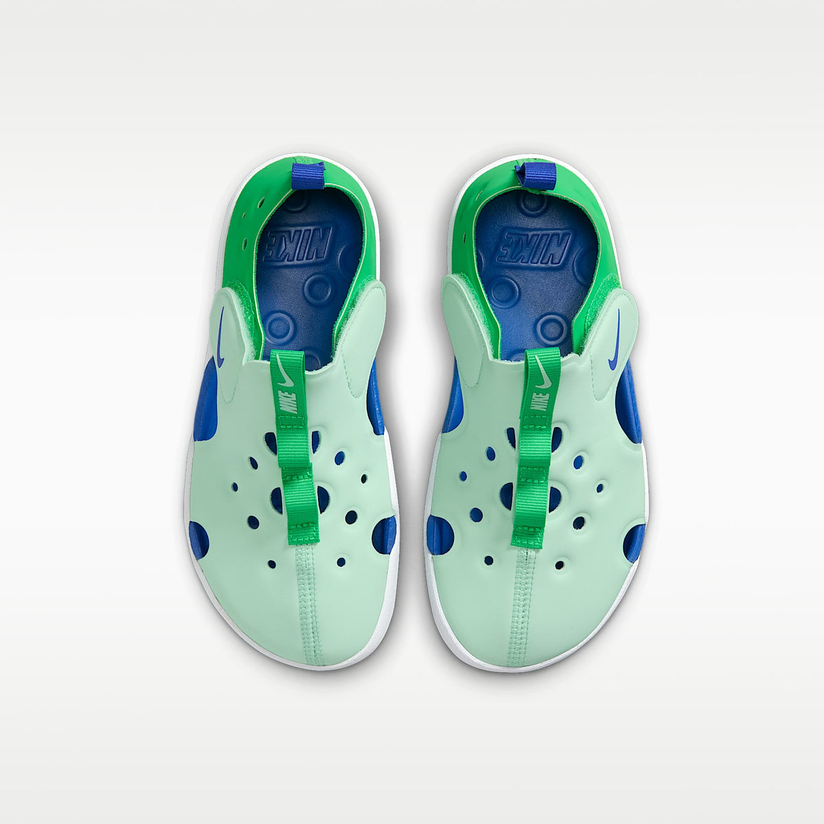 Nike Sunray Protect 4 – Verde ártico/Verde chispa/Blanco/Azul carrera – vista 4