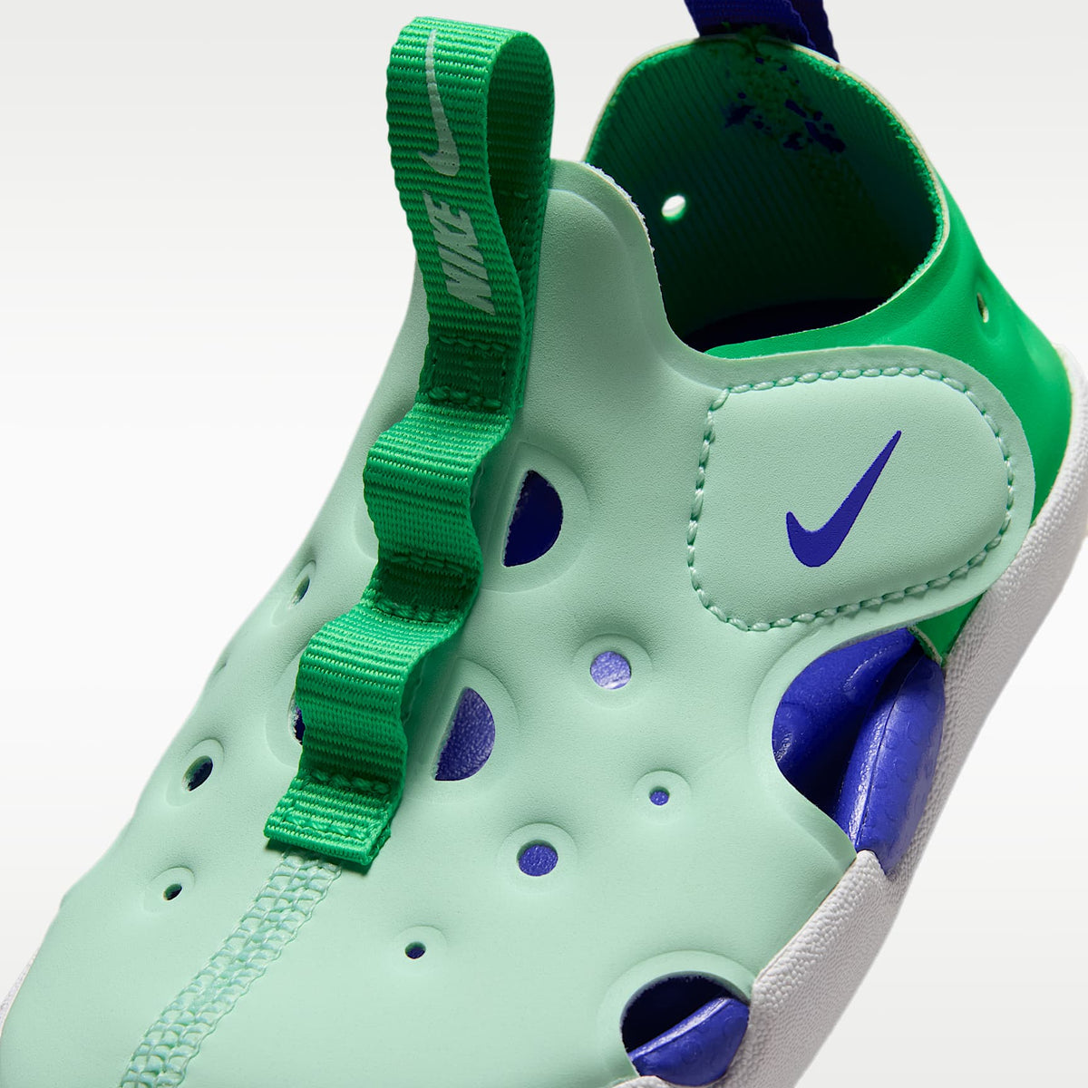 Nike Sunray Protect 4 – Verde ártico/Verde chispa/Blanco/Azul carrera – vista 7