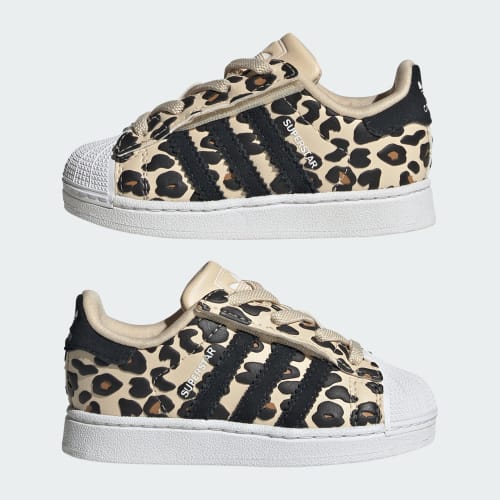 Tenis adidas Superstar II Comfort Closure Elastic Lace para Bebés y Niños Pequeños KK2126
