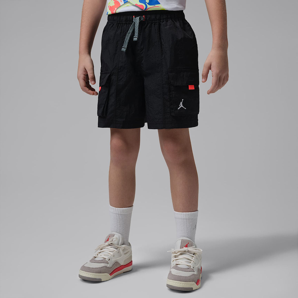 Shorts Tech para niños talla pequeña Jordan Super Splash – Negro – vista 1