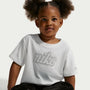 Camiseta Nike Swoosh Sparkle Boxy para Niña