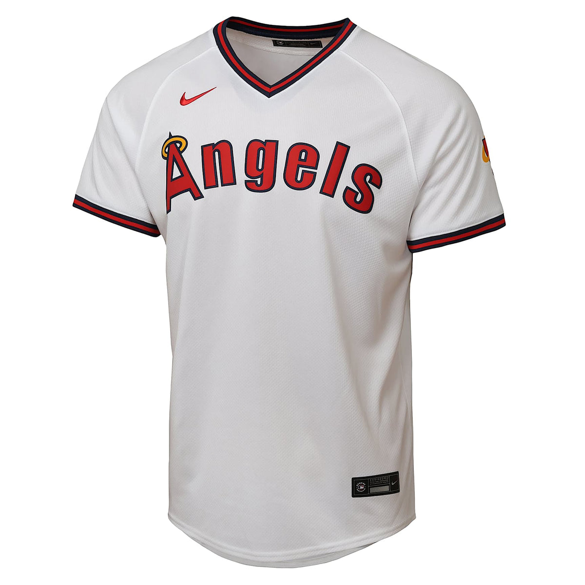 Jersey de la MLB Limited para niños talla grande Los Angeles Angels – Blanco – vista 1