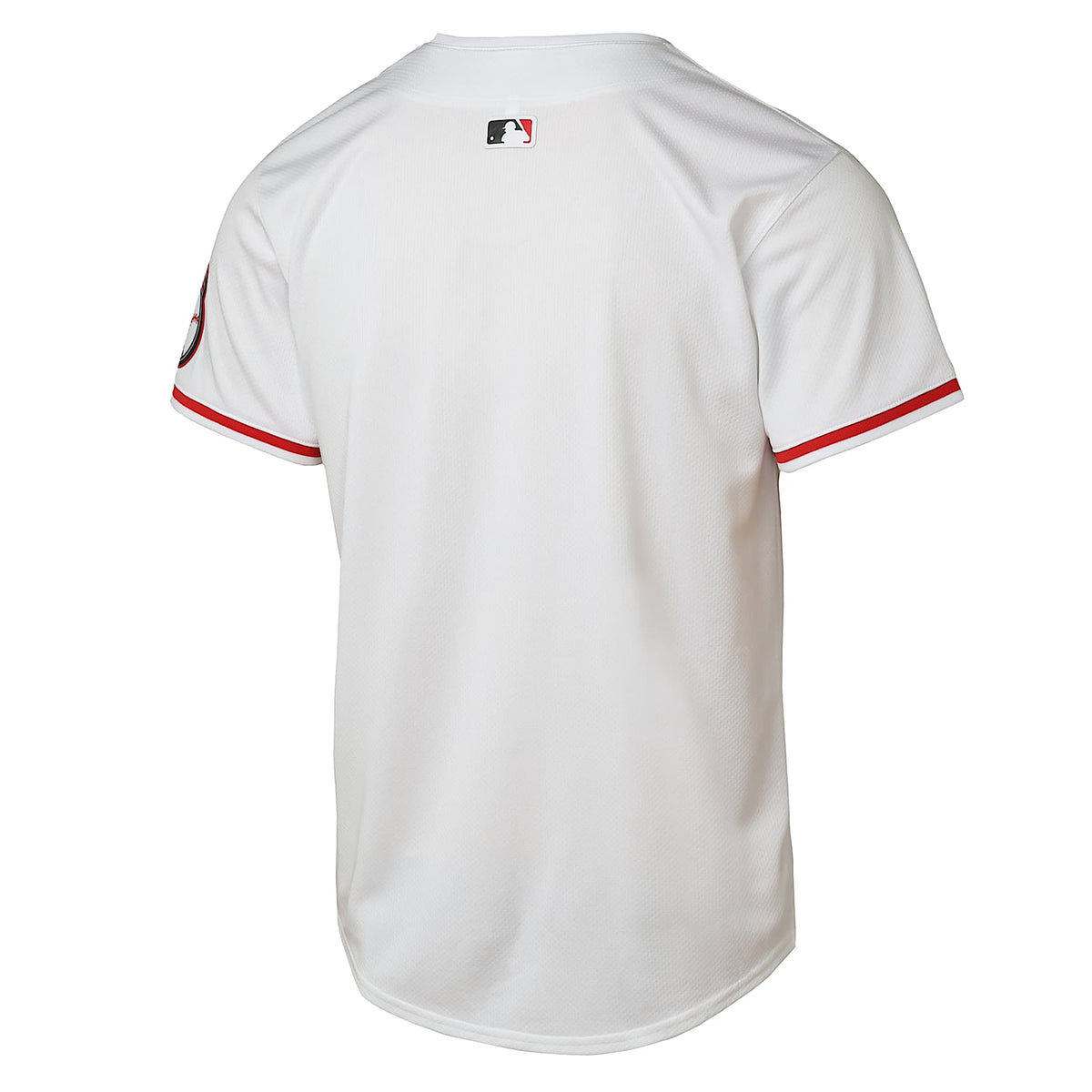 Jersey de la MLB Limited para niños talla grande Cincinnati Reds – Blanco – vista 2