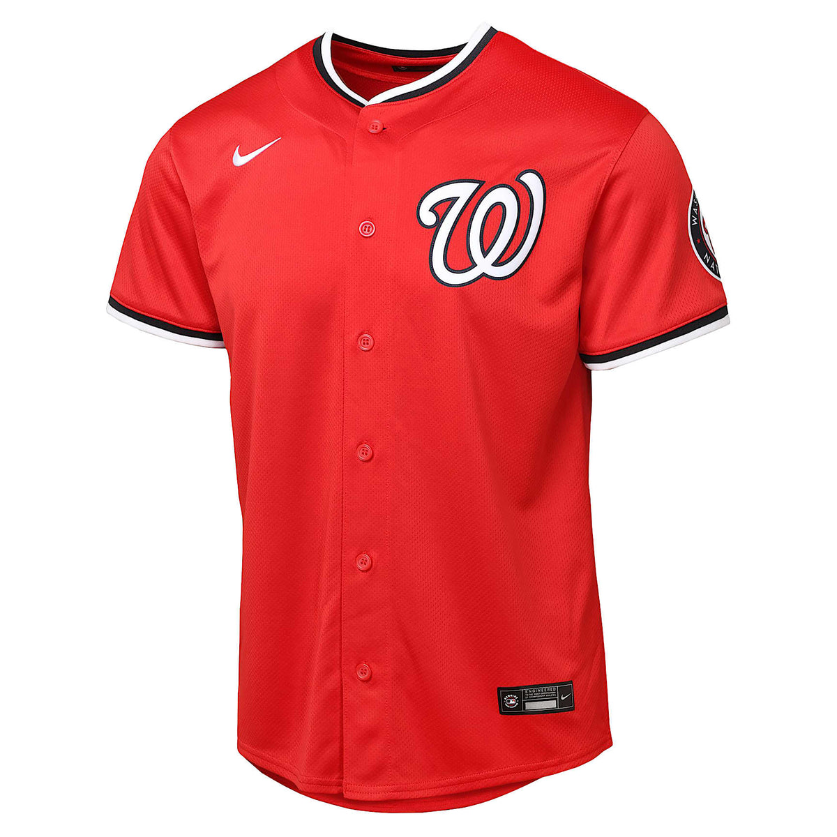 Jersey de la MLB Limited para niños talla grande Washington Nationals – Rojo – vista 1