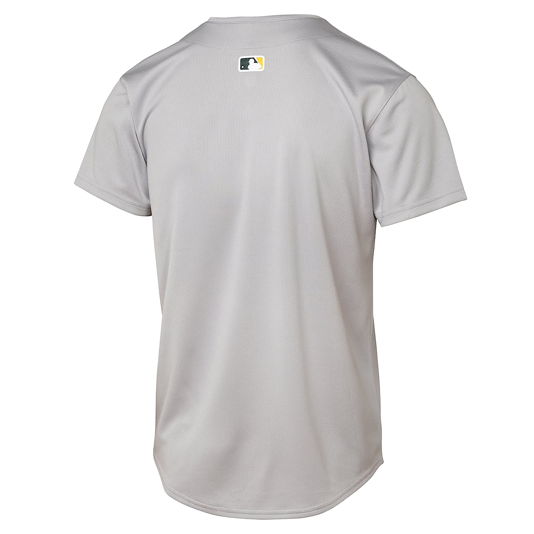 Jersey de la MLB Limited para niños talla grande Oakland Athletics – Gris – vista 2