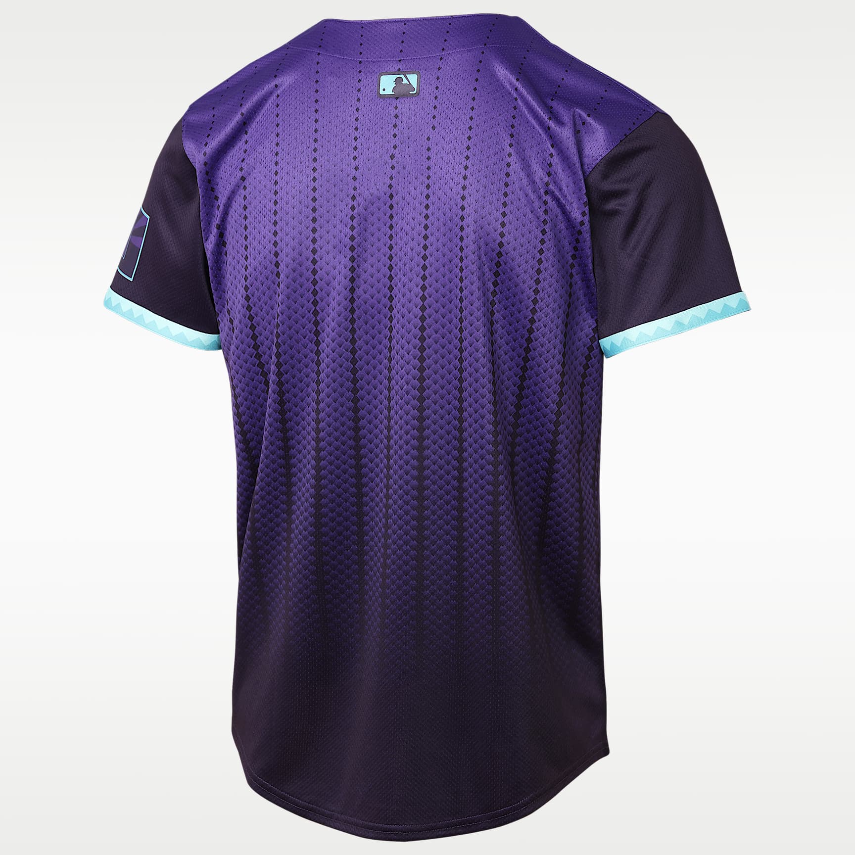 Jersey Nike Dri-FIT de la MLB Limited para niños talla grande Corbin Carroll Arizona Diamondbacks – Morado – vista 2