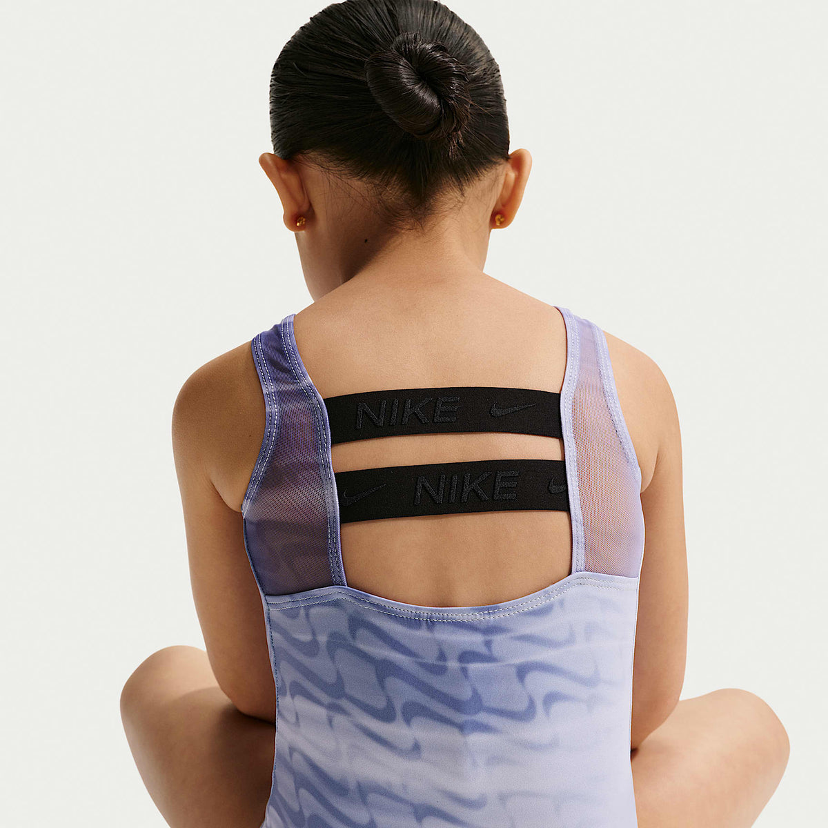 Leotardo Nike Gymnastics Nike Element – Azul claro – vista 3