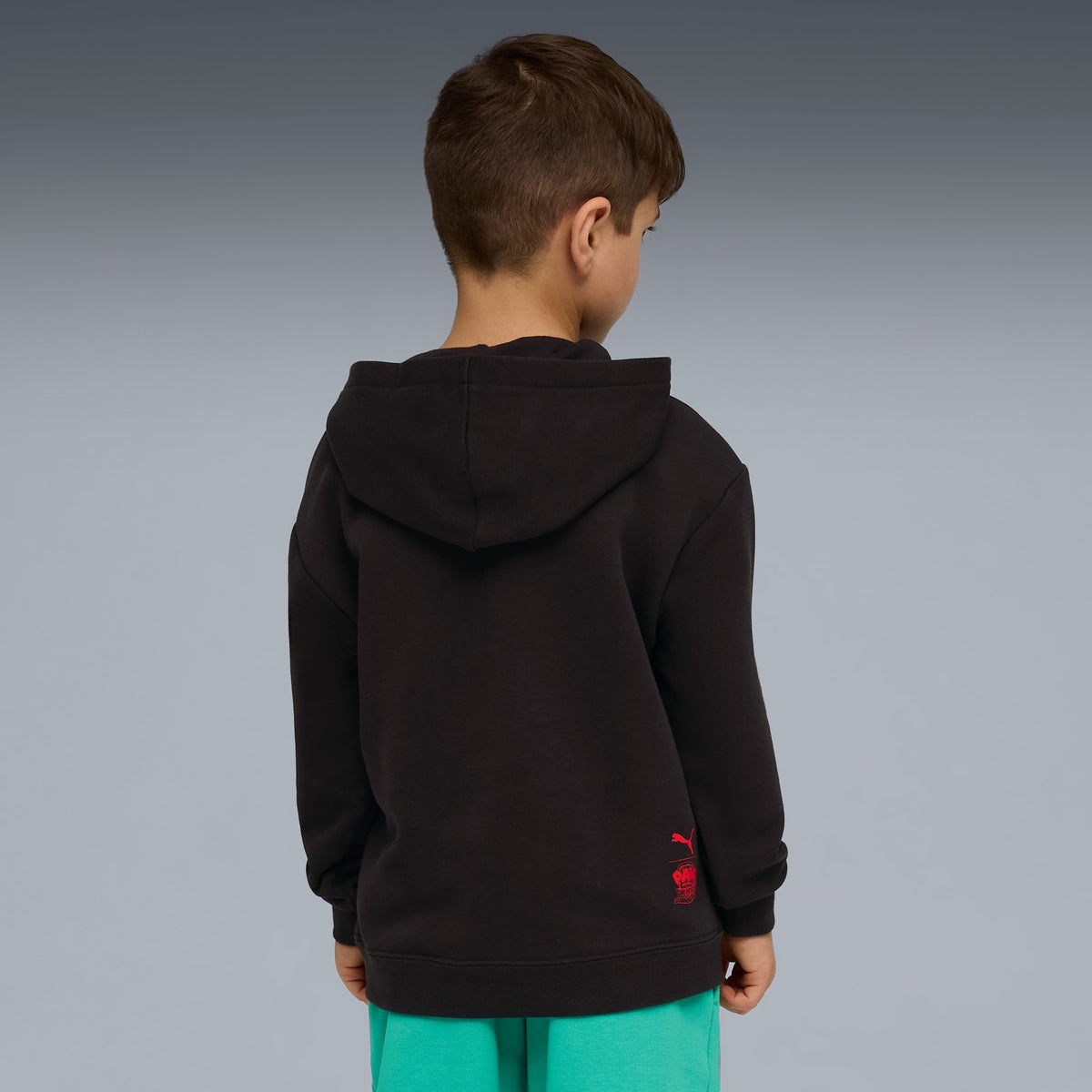 Sudadera con capucha PUMA x PAW PATROL para niños – PUMA BLACK – vista 2