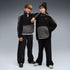 Sudadera con capucha de media cremallera juvenil Elevated Essentials Winterized – PUMA BLACK – vista 3