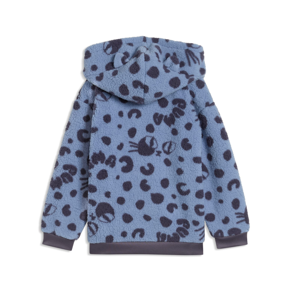 Sudadera con capucha holgada para niños Imaginary Friend – Chambray Blue – vista 6