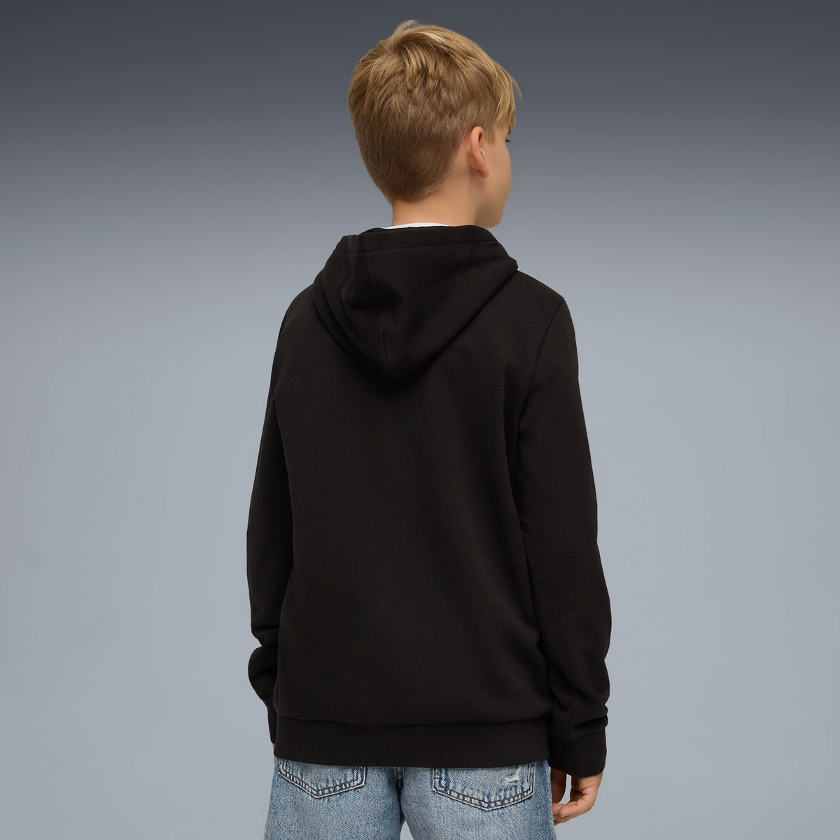 Sudadera con capucha juvenil BMW M MOTORSPORT Essentials – PUMA BLACK – vista 2