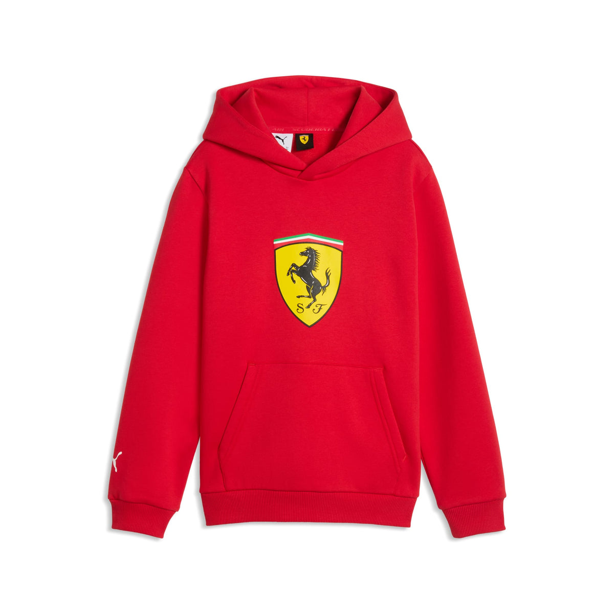 Sudadera con capucha juvenil Scuderia Ferrari – Rosso Corsa – vista 4