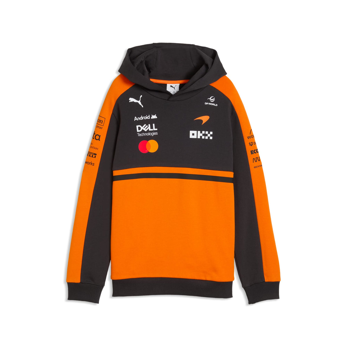 Sudadera con capucha réplica juvenil McLAREN MASTERCARD F1 TEAM – Papaya – vista 4