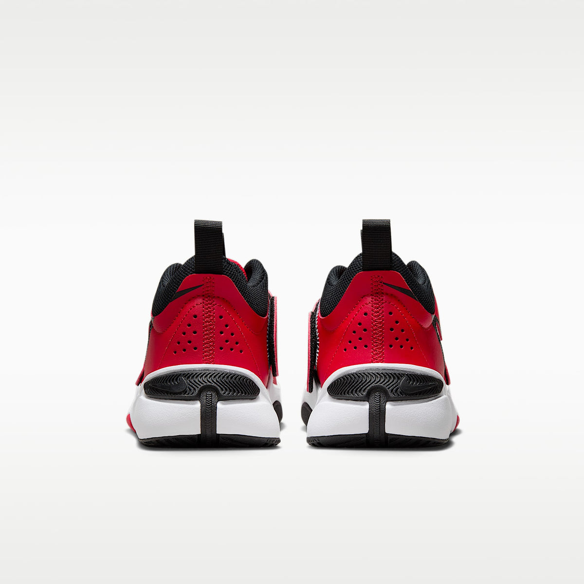 Nike Team Hustle D 11 – Rojo universitario/Blanco/Negro – vista 6