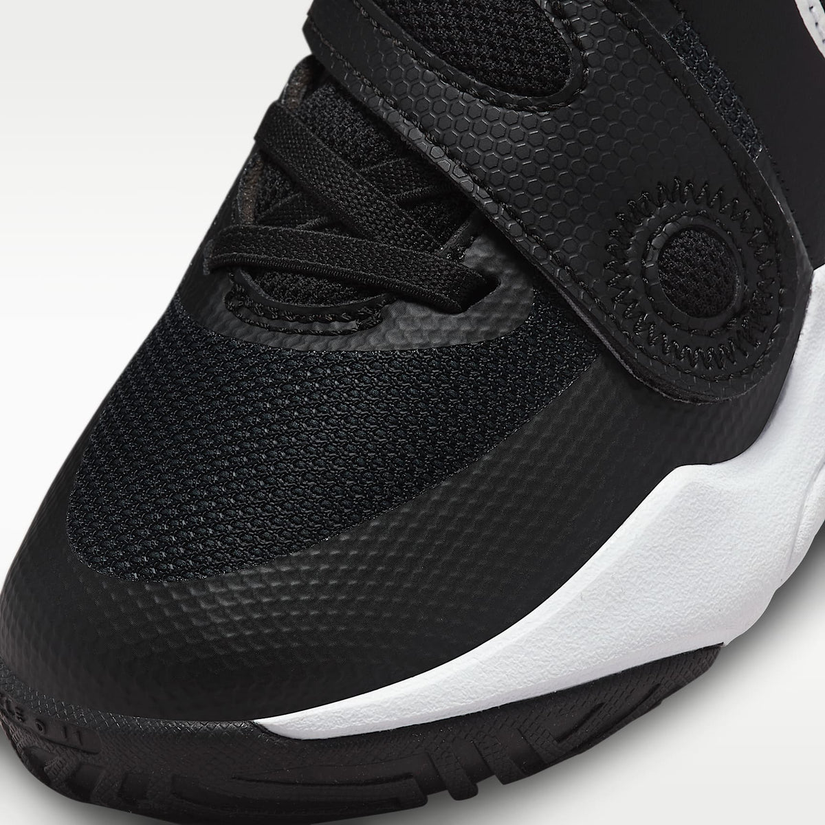 Nike Team Hustle D 11 – Negro/Blanco – vista 7