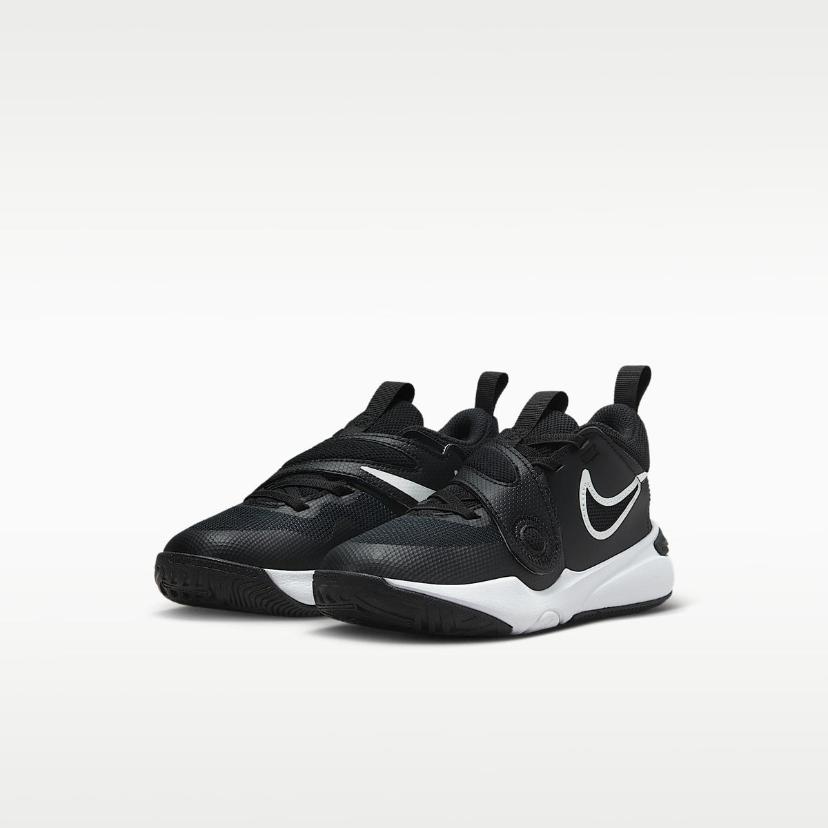 Nike Team Hustle D 11 – Negro/Blanco – vista 5