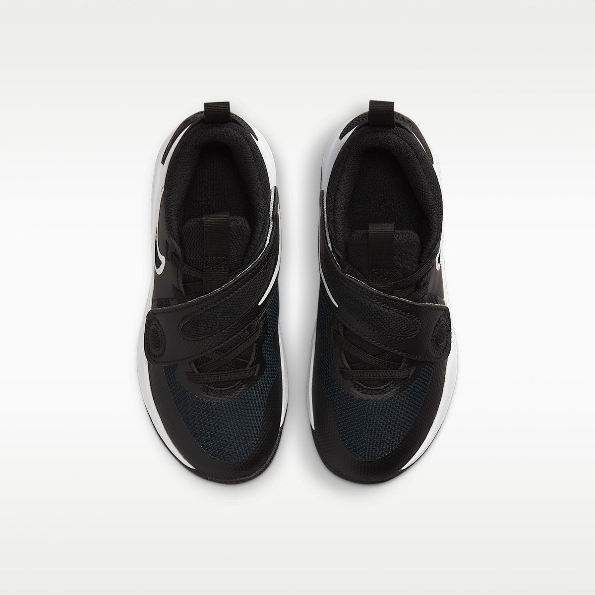 Nike Team Hustle D 11 – Negro/Blanco – vista 4