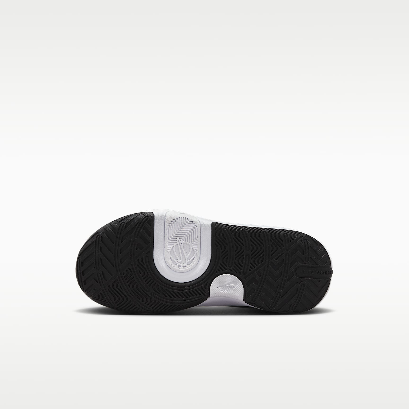 Nike Team Hustle D 11 – Negro/Blanco – vista 2