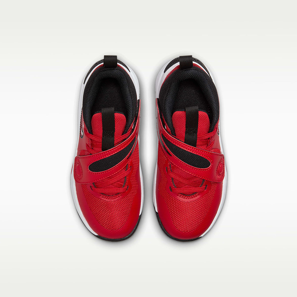Nike Team Hustle D 11 – Rojo universitario/Blanco/Negro – vista 4