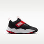 Nike Team Hustle D 12 – Negro/Rojo universitario/Blanco – vista 3