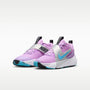Nike Team Hustle D 12 – Fucsia resplandor/Plata metalizado/Plata liso/Azul báltico – vista 5