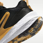 Nike Team Hustle D 12 – Negro/Oro metalizado/Blanco/Negro – vista 8