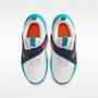 Nike Team Hustle D 12 – Blanco cumbre/Energía/Azul marino medianoche/Naranja seguridad – vista 4