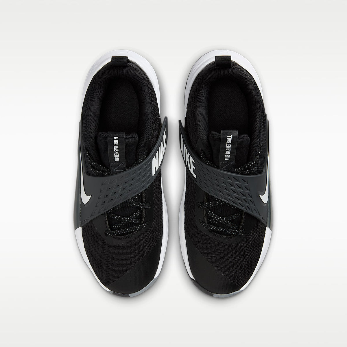 Nike Team Hustle D 12 – Negro/Antracita/Blanco – vista 4