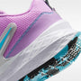 Nike Team Hustle D 12 – Fucsia resplandor/Plata metalizado/Plata liso/Azul báltico – vista 8