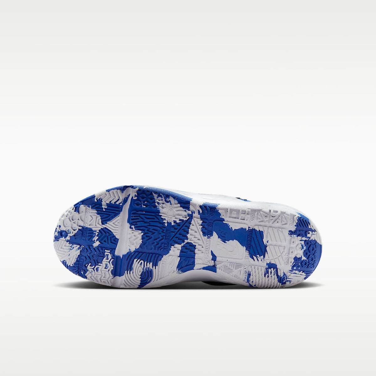 Nike Team Hustle D 12 – Royal juego/Negro/Blanco – vista 2