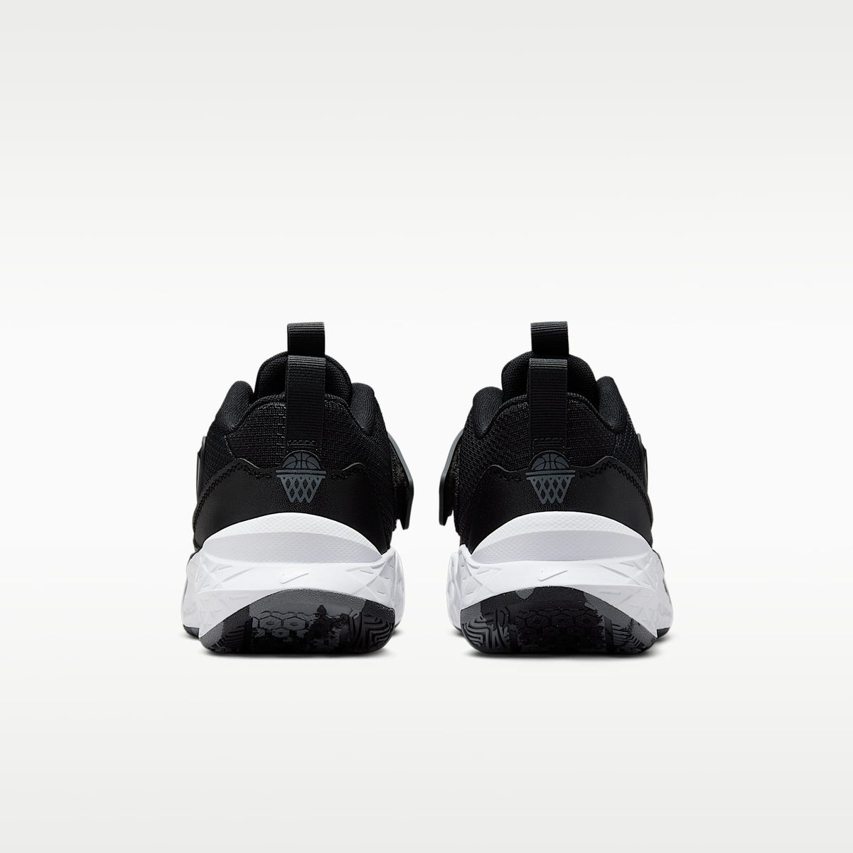 Nike Team Hustle D 12 – Negro/Antracita/Blanco – vista 6