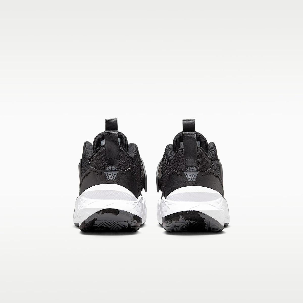 Nike Team Hustle D 12 – Negro/Antracita/Blanco – vista 6