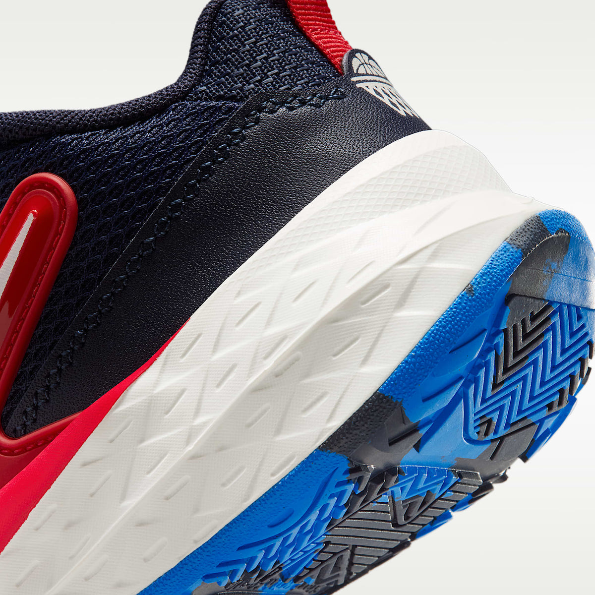 Nike Team Hustle D 12 – Azul marino team/Rojo universitario/Azul foto/Vela – vista 8