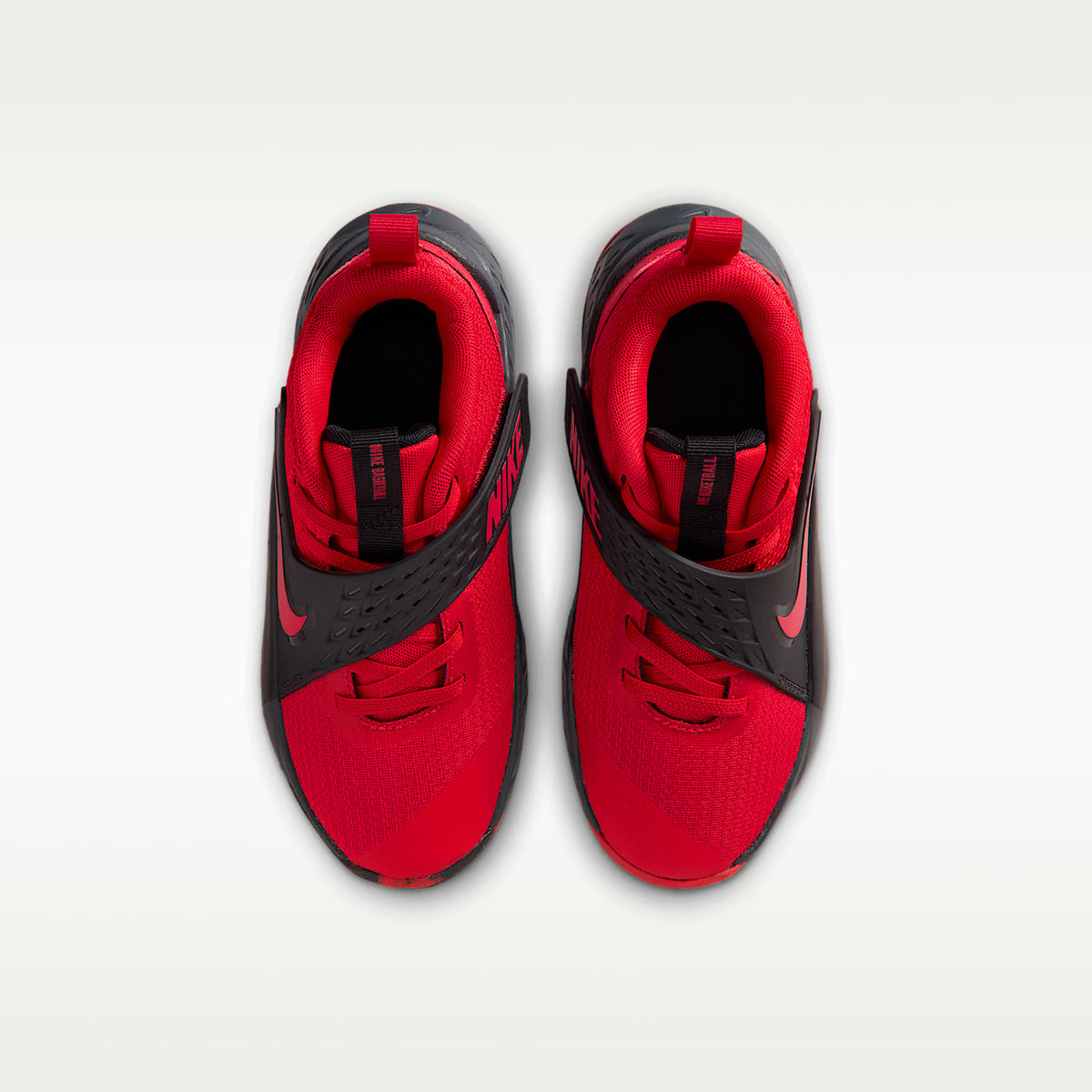 Nike Team Hustle D 12 – Rojo universitario/Negro/Antracita/Rojo universitario – vista 4