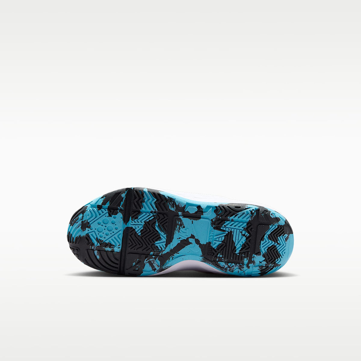 Nike Team Hustle D 12 – Fucsia resplandor/Plata metalizado/Plata liso/Azul báltico – vista 2