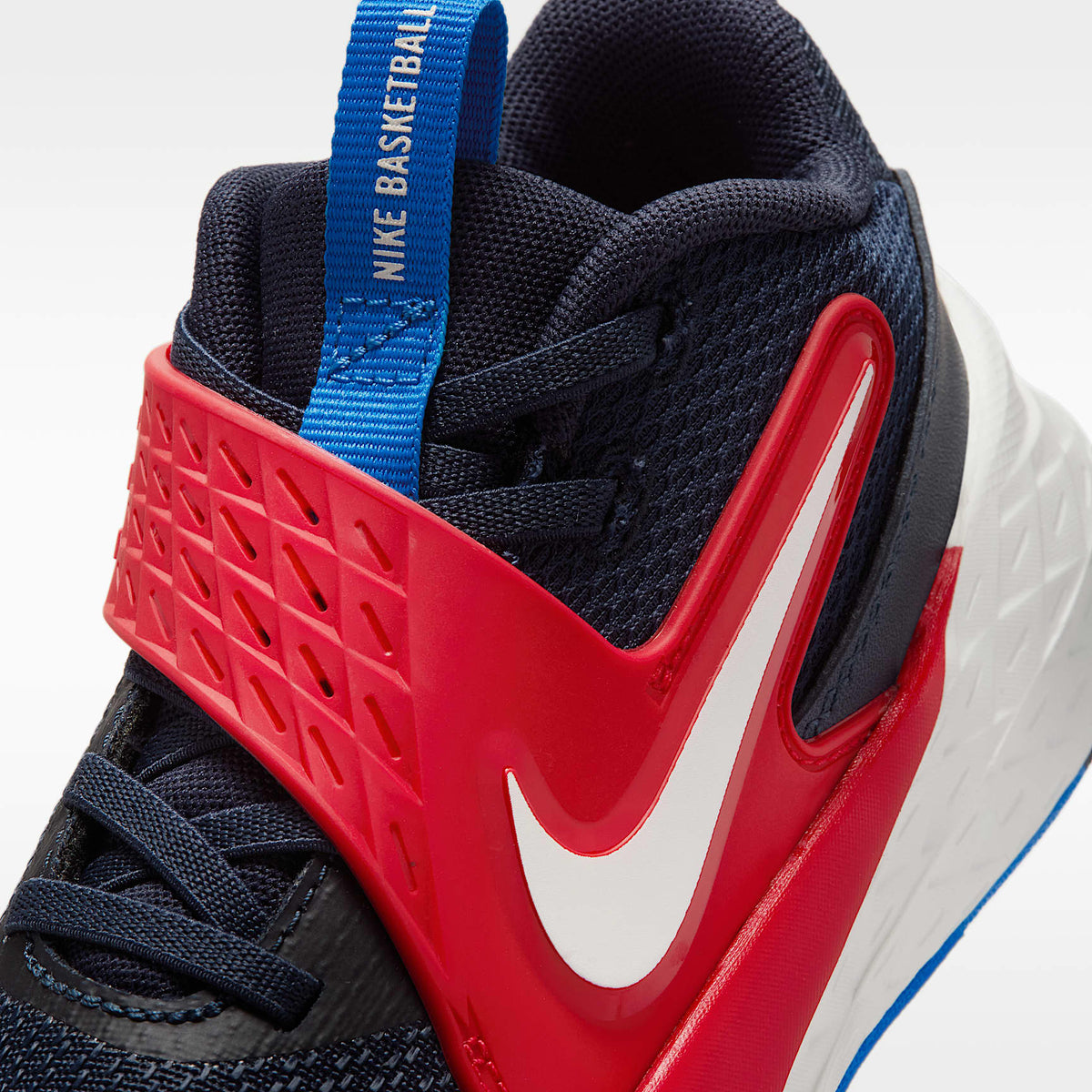 Nike Team Hustle D 12 – Azul marino team/Rojo universitario/Azul foto/Vela – vista 7