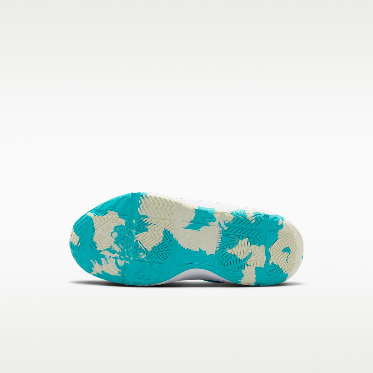 Nike Team Hustle D 12 – Fantasma/Cactus empolvado/Tinte volt/Negro – vista 2