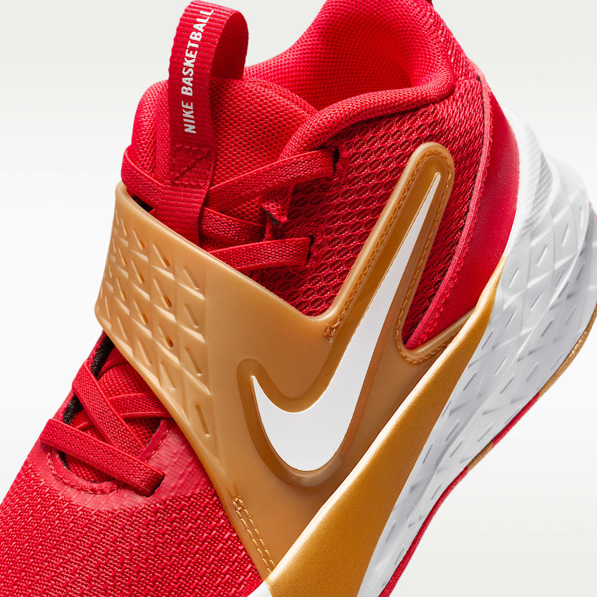 Nike Team Hustle D 12 – Rojo universitario/Oro metalizado/Carmesí brillante/Blanco – vista 7