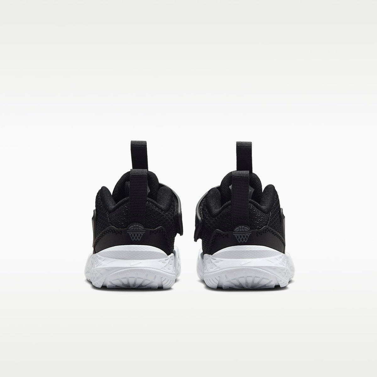 Nike Team Hustle D 12 – Negro/Antracita/Blanco – vista 6
