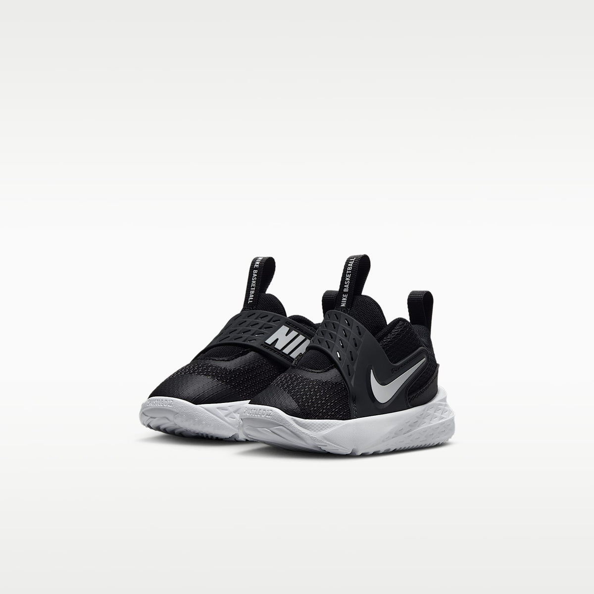 Nike Team Hustle D 12 – Negro/Antracita/Blanco – vista 5