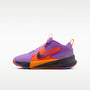 Nike Team Hustle D 12 – Violeta brillante/Naranja total/Gris azulado/Negro – vista 1