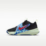 Nike Team Hustle D 12 – Negro/Royal juego/Tinte volt/Carmesí brillante – vista 1