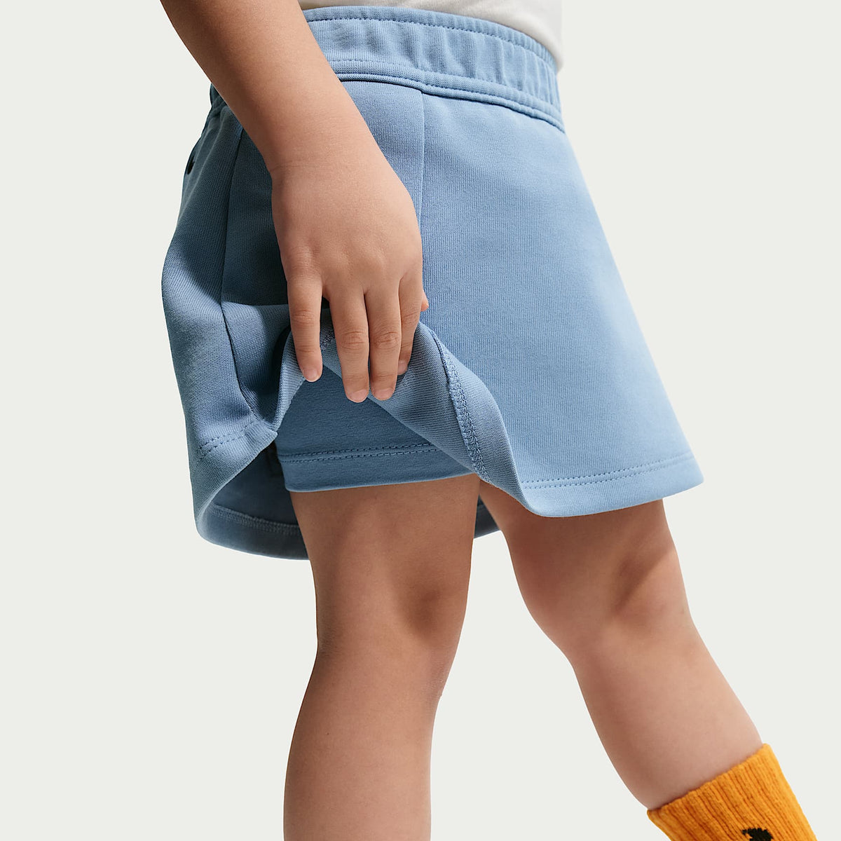 Conjunto de dos piezas de falda Tech Fleece infantil Nike – Azul – vista 8