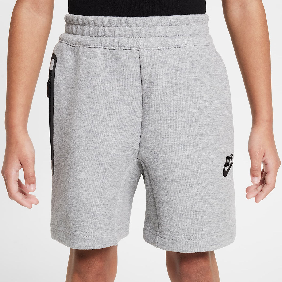 Conjunto de cuello redondo de dos piezas Nike para niños talla pequeña – Gris – vista 8