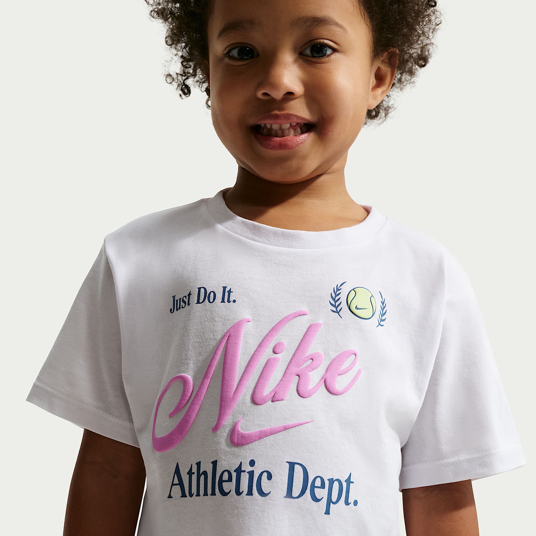 Conjunto de 2 piezas infantil Nike Tennis Lifestyle – Magenta claro – vista 2